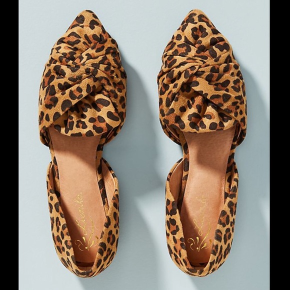 Seychelles Shoes - Seychelles suede leather leopard flats